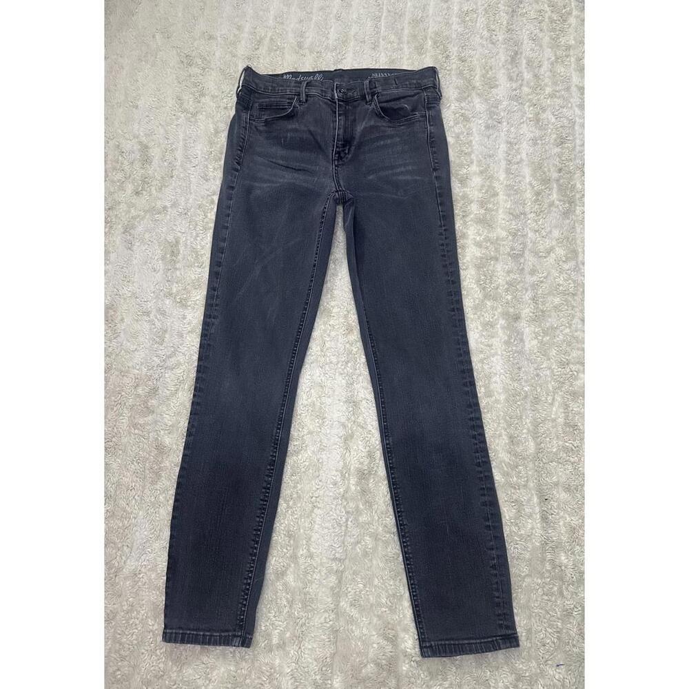 Madewell dark gray Skinny Skinny Ankle High Riser jeans Size 27